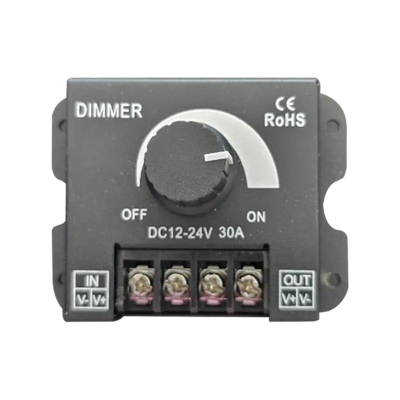 LED ovladač stmívač 12-24V - 30A
