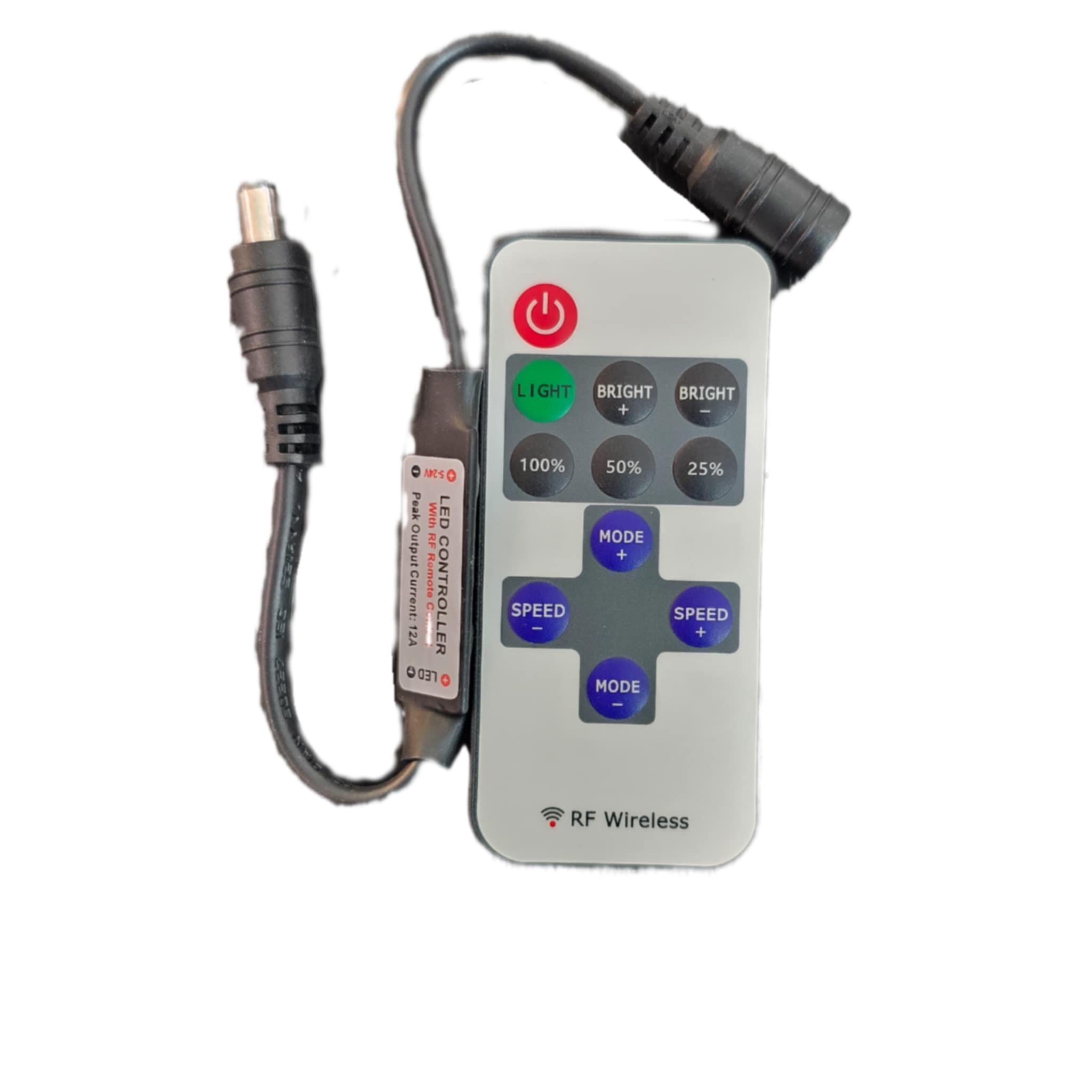 RF mini LED ovládač + stmívač