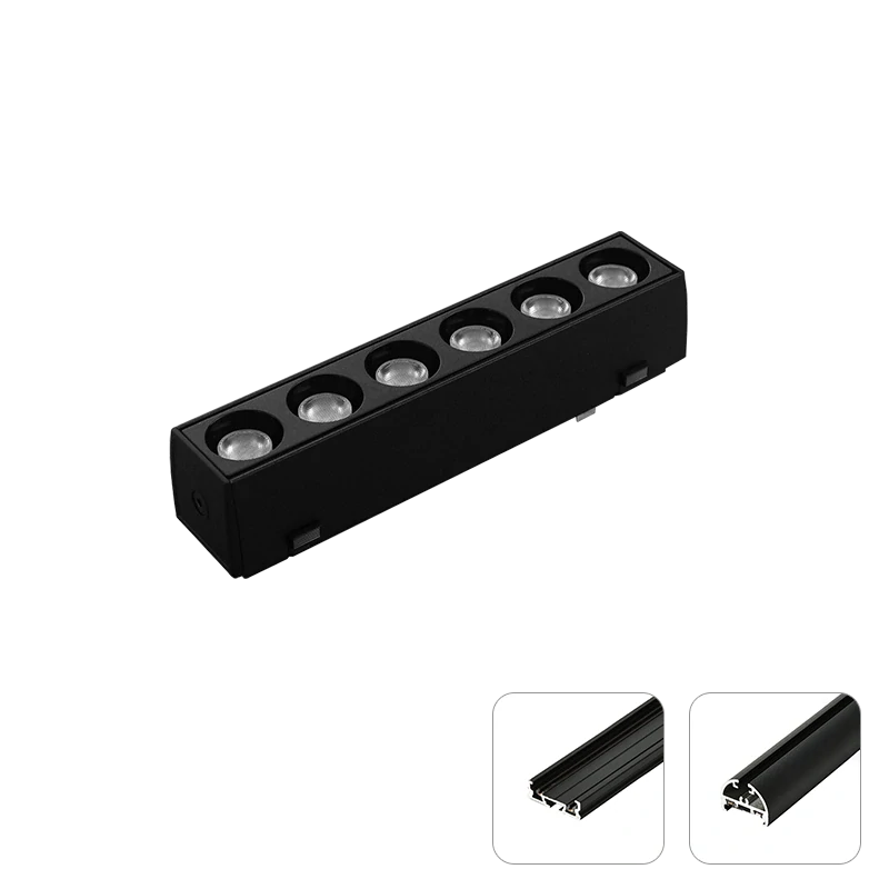 Magnetický osvětlení mřížky 6W, A