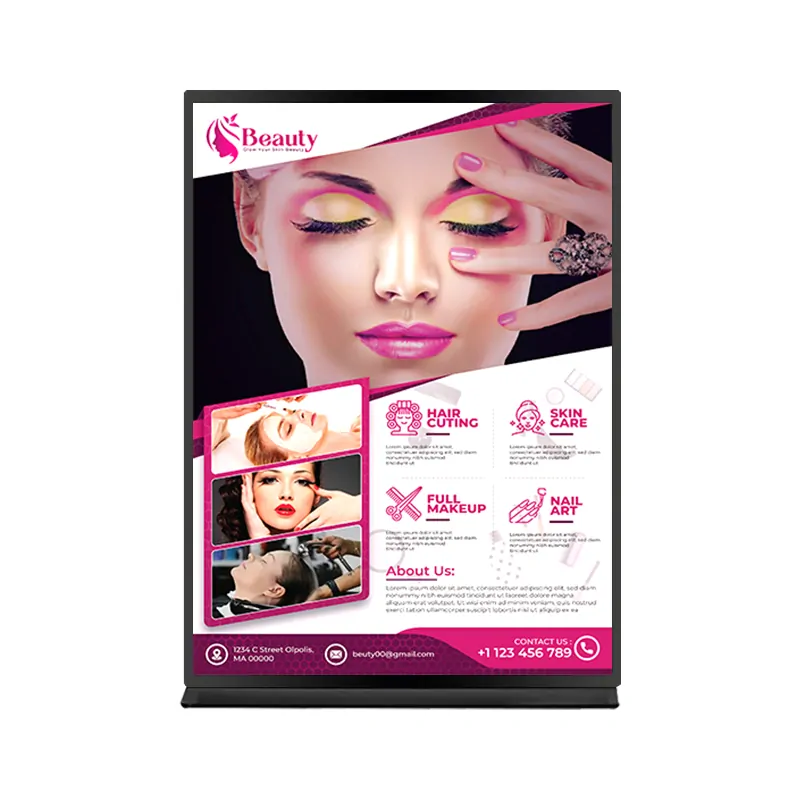 Ultratenká světelná reklama 22,5 x 30,4 cm