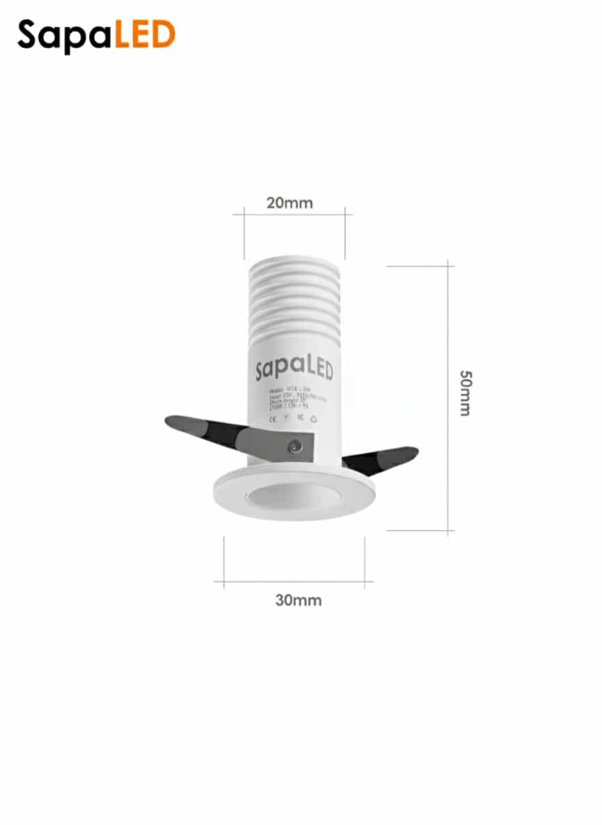 LED podhledové svítidlo HTA/3W/2700k