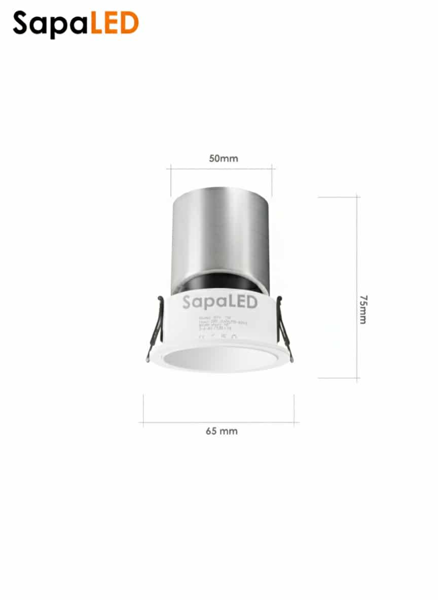LED podhledové svítidlo STY/7W/CTT3-4-6k
