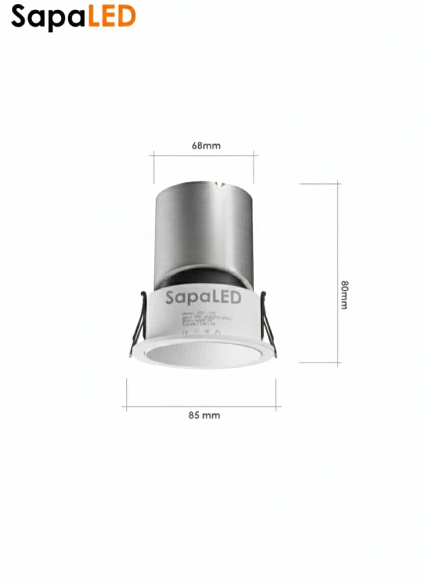 LED podhledové svítidlo STY/12W/CTT3-4-6k