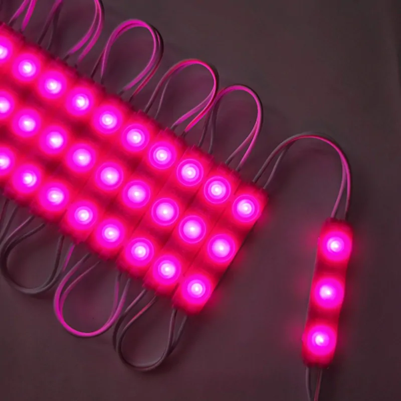 LED moduly 12V 1,5W Růžový 