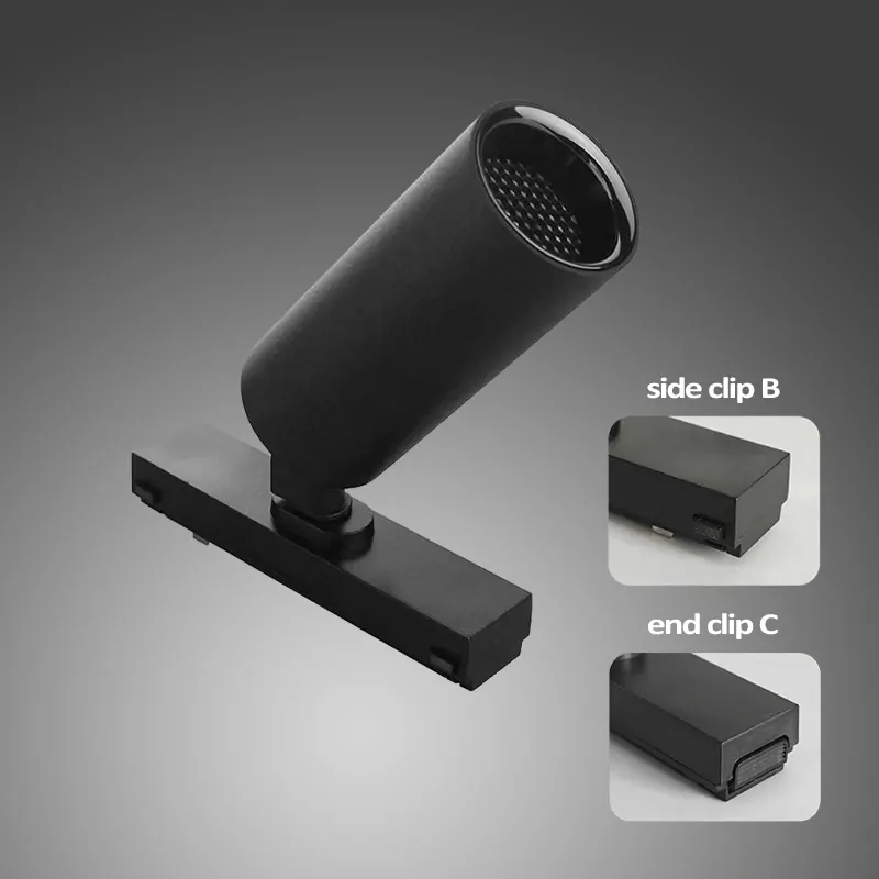 Kolejnicový magnetický rekflektor 15W, C