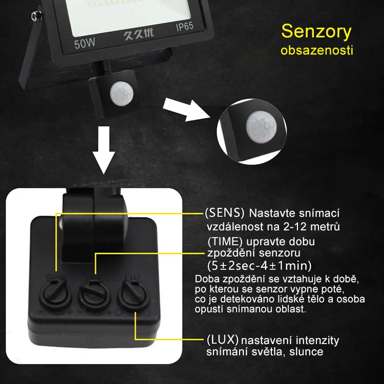 LED reflektor 100W-220V-IP 65 