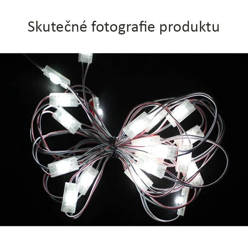LED moduly 0,36W 12V Studenná bílá