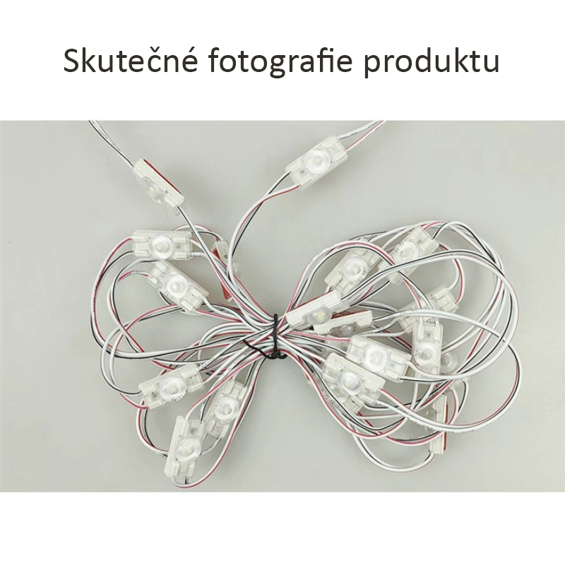 LED moduly 0,36W 12V Studenná bílá