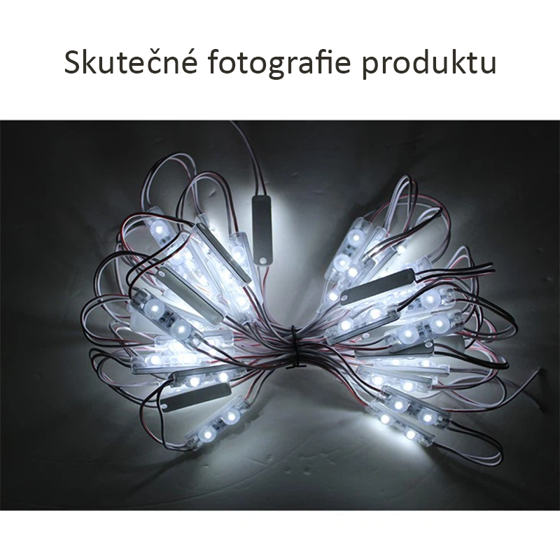 LED moduly 0,72W 12V Studenná bílá