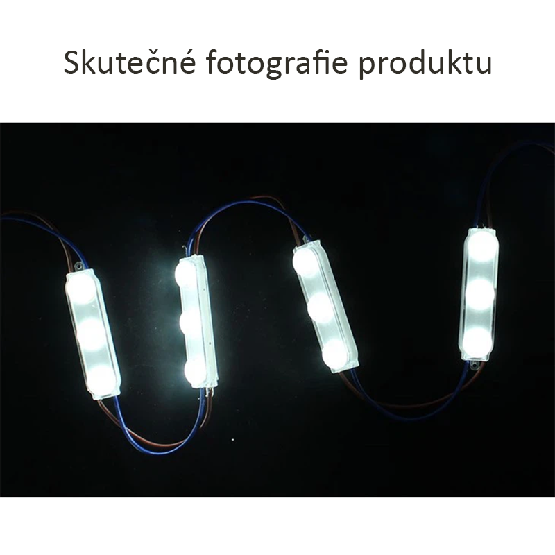 LED moduly 1,2W 12V Studenná bílá