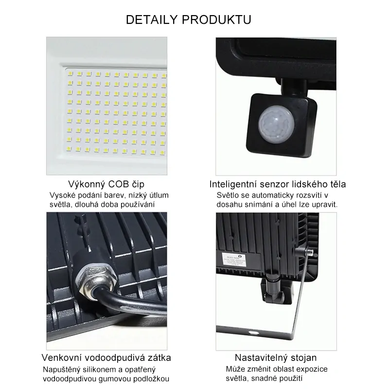 LED reflektor 100W-220V-IP 65 