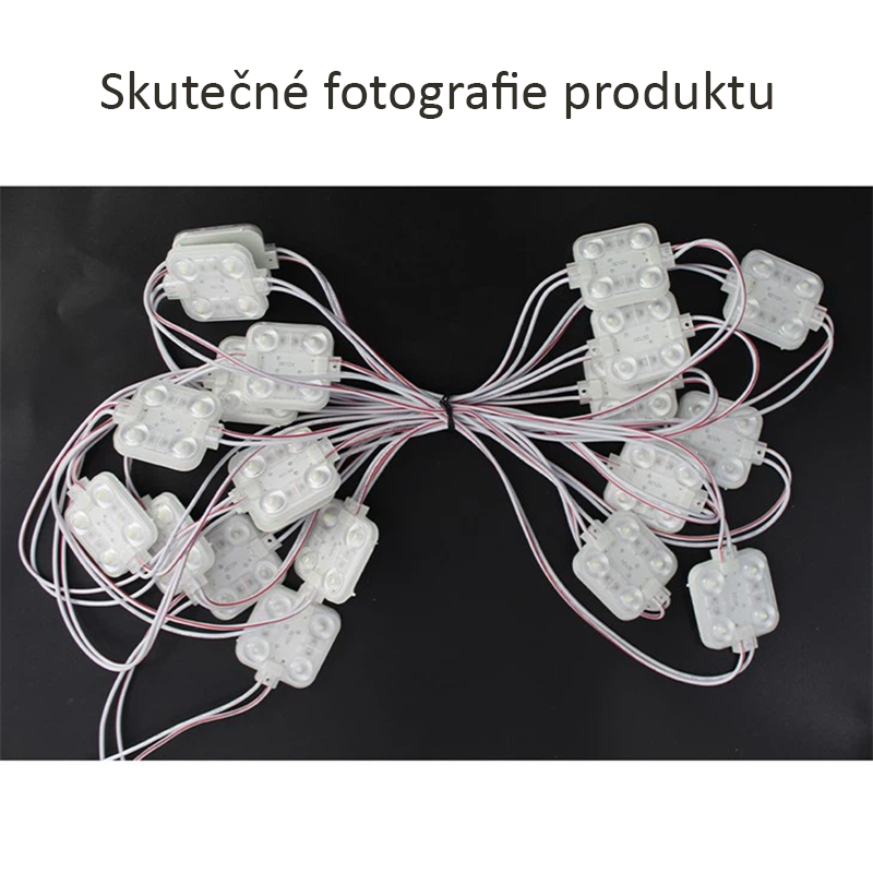 LED moduly 1,2W 12V Studenná bílá
