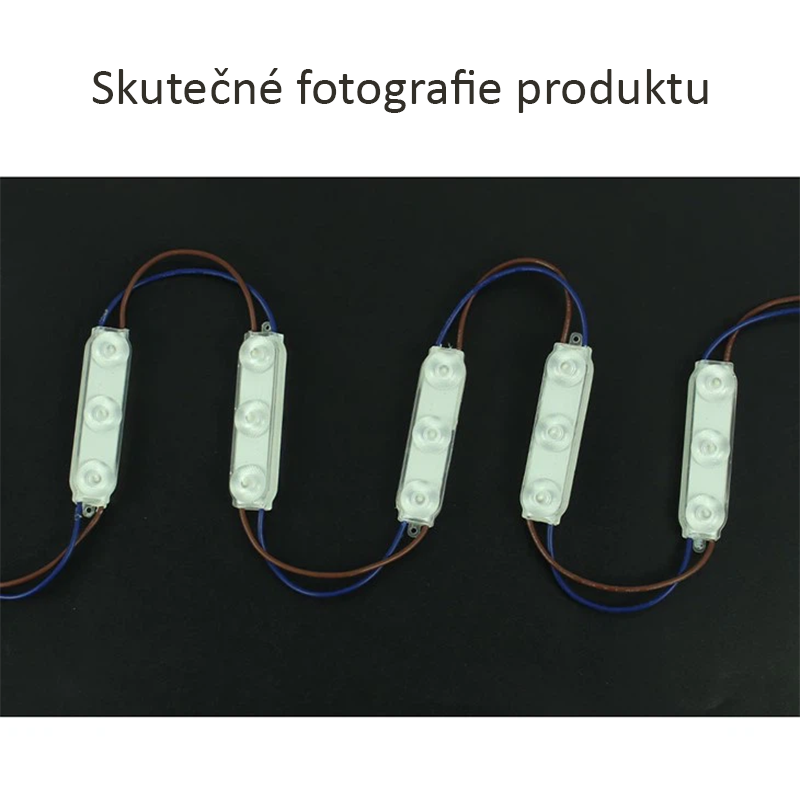 LED moduly 1,2W 12V Studenná bílá