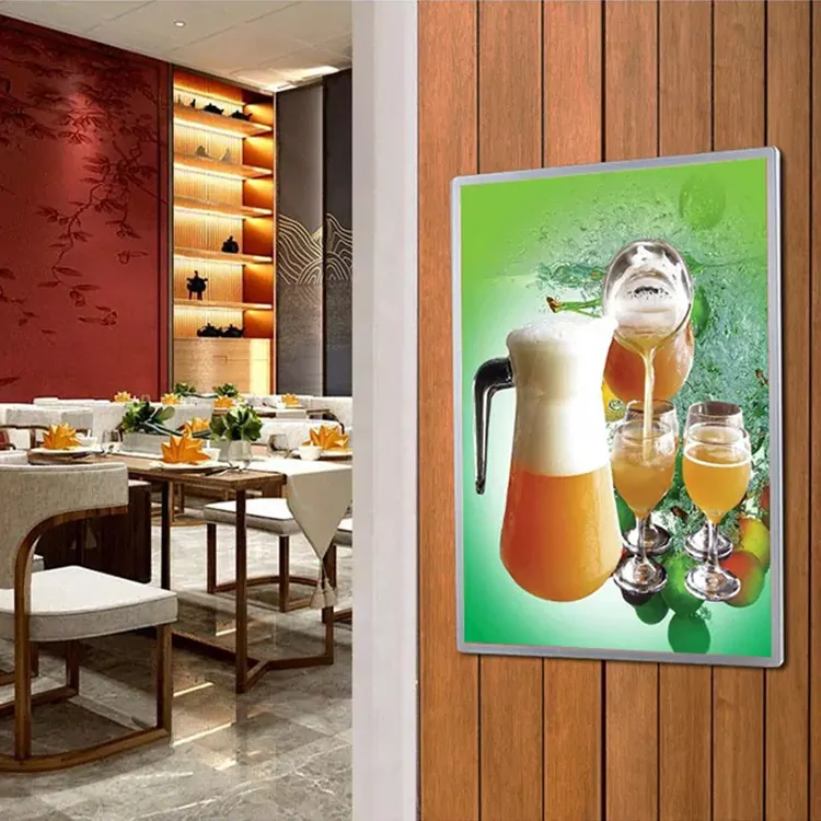 Ultratenká světelná reklama 22,5 x 30,4 cm