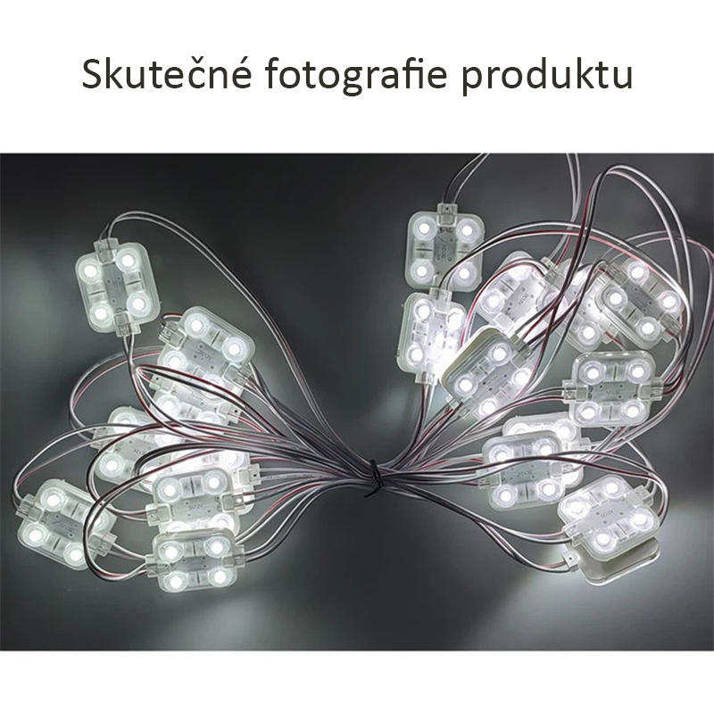 LED moduly 1,2W 12V Studenná bílá