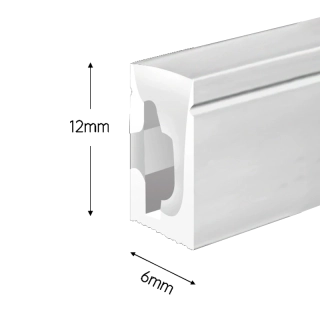 Silikonový profil hranatý S2