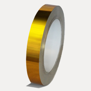 Aluprofil 3D strojní bočnice Al0,6 40mm (role 95m) zlatá