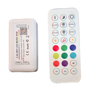 Wifi LED music dimmer RGB + ovladač 