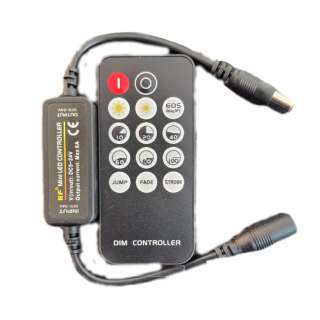 RF mini LED  ovládač + stmívač